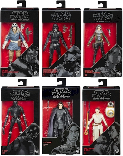 Star Wars Black Series 6 Inch Collectors Figures
